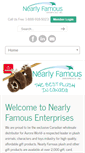 Mobile Screenshot of nearlyfamous.ca